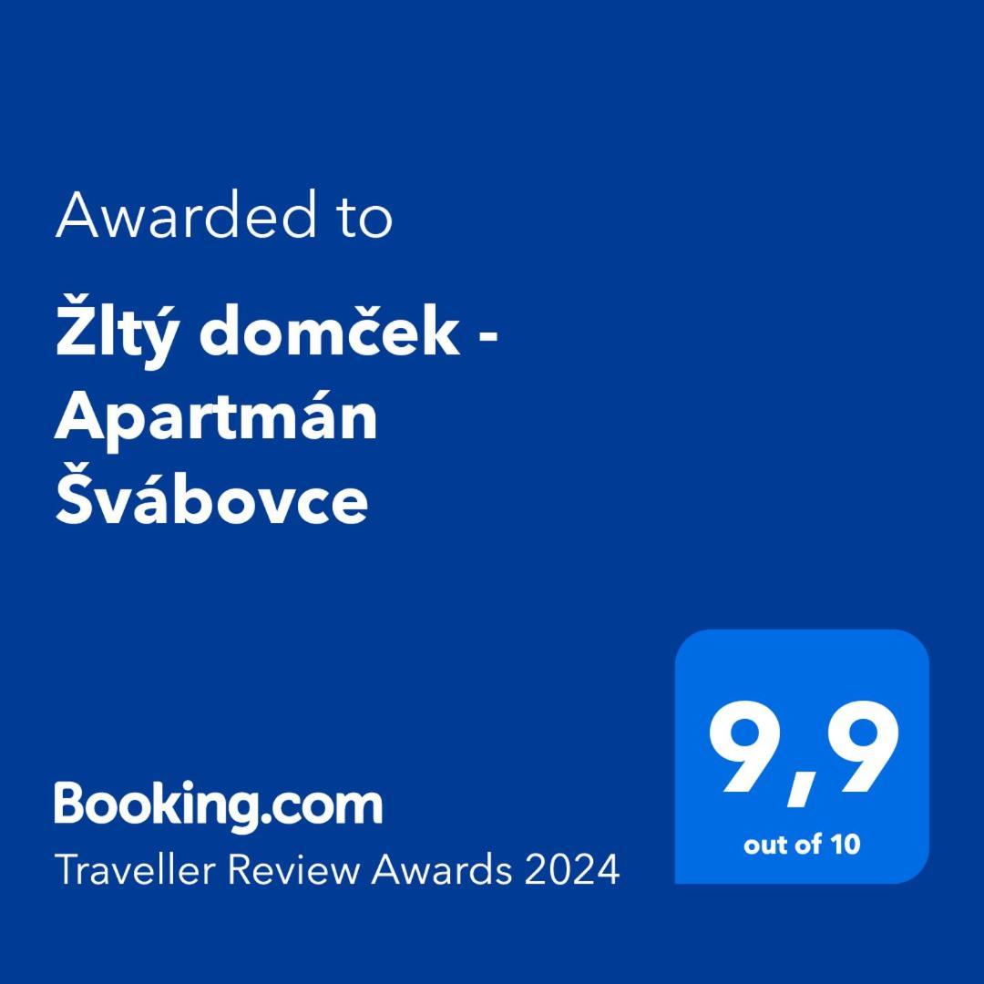 Zlty Domcek - Apartman Svabovce Buitenkant foto