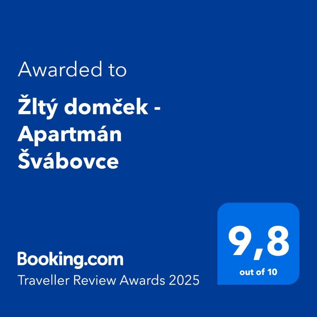 Zlty Domcek - Apartman Svabovce Buitenkant foto
